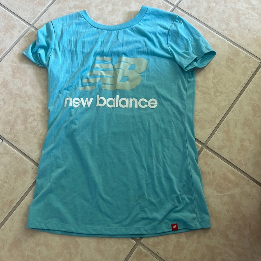 Women’s Sky Blue New Balance Tee - Medium